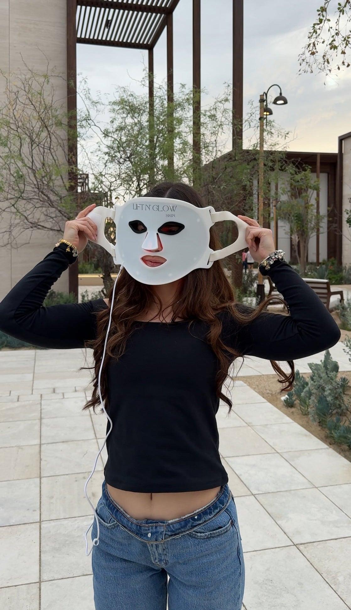 7 wavelength light therapy mask