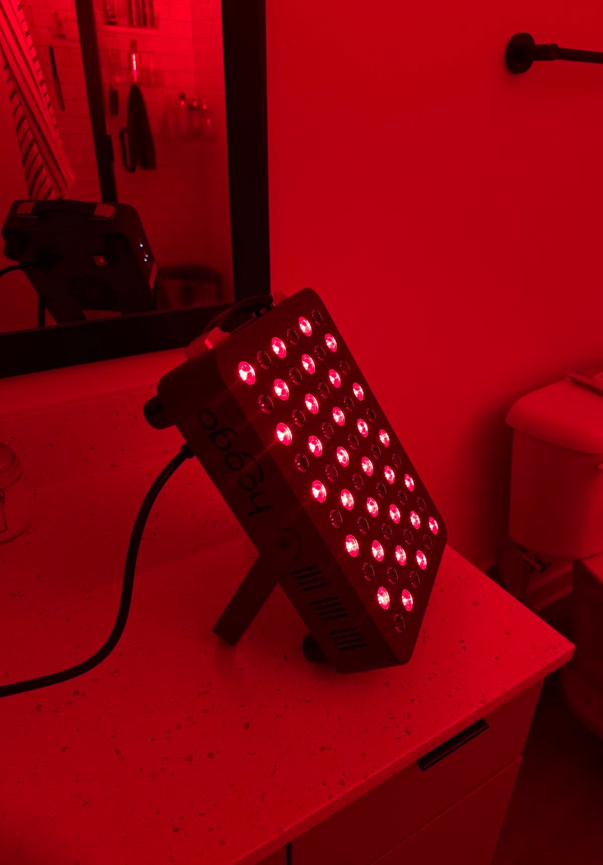 Small red+near-infrared light therapy panel