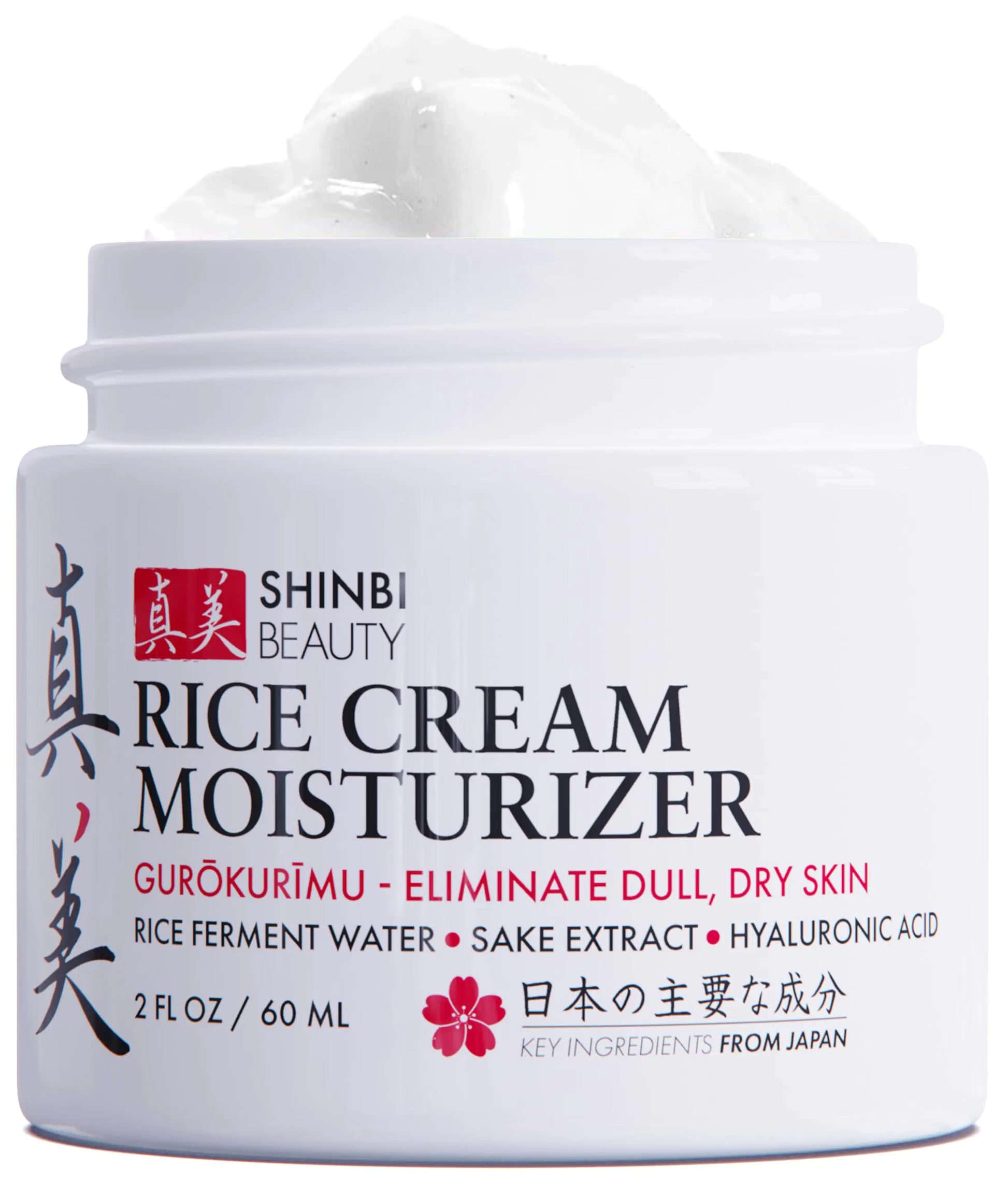 Japanese Rice Ferment, Sake, & Hyaluronic Moisturizer