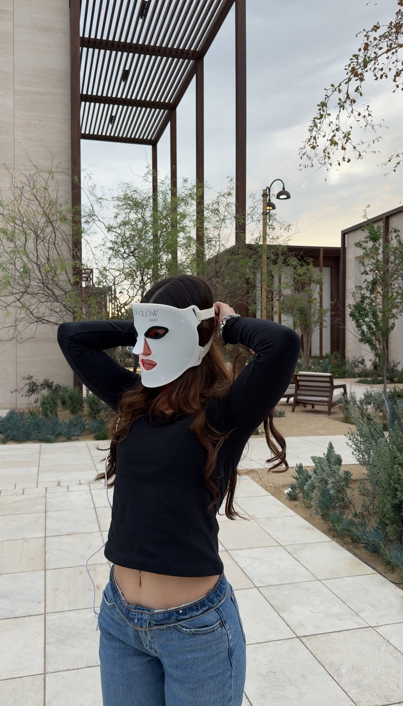 7 wavelength light therapy mask