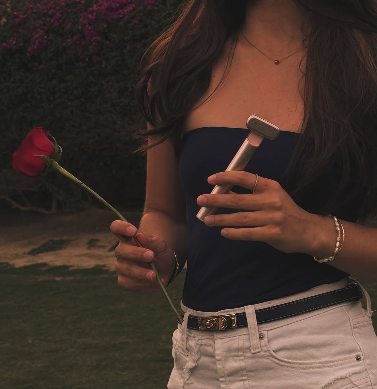 Red and Blue Light Therapy Wand