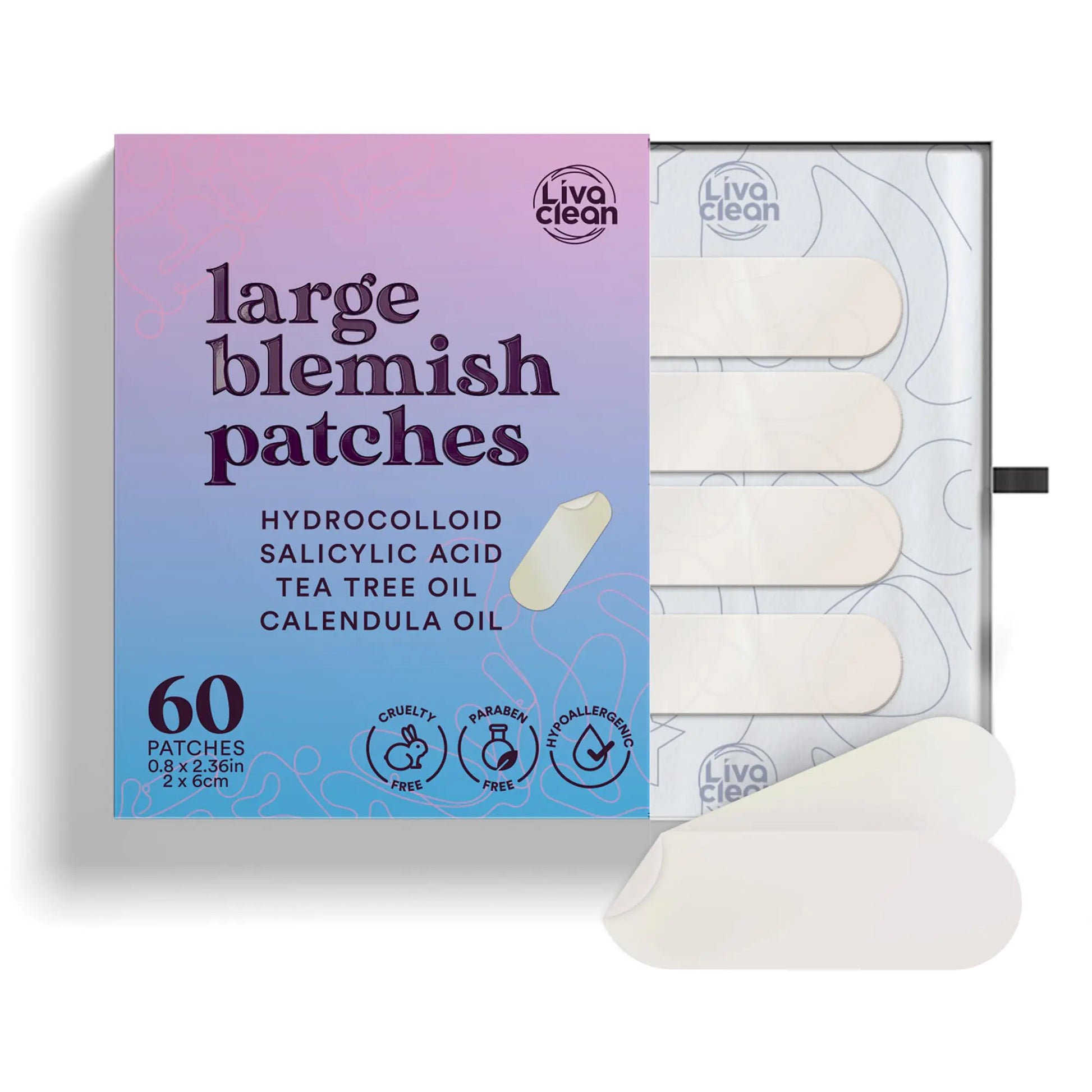 Large Acne Patches (60 patches)