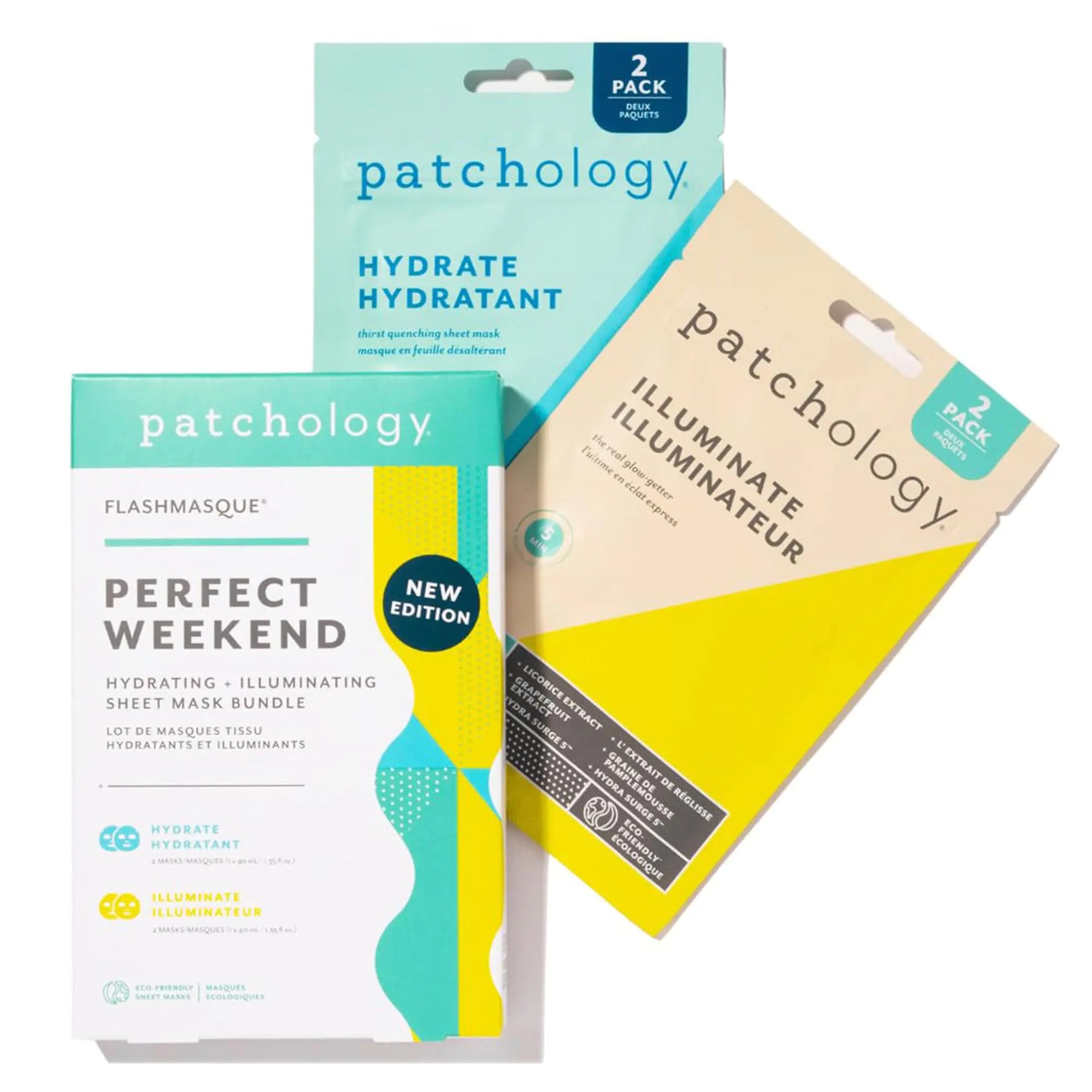 Hyaluronic,Vitamin B5, & Betain Hydrating Sheet Masks (4 masks)