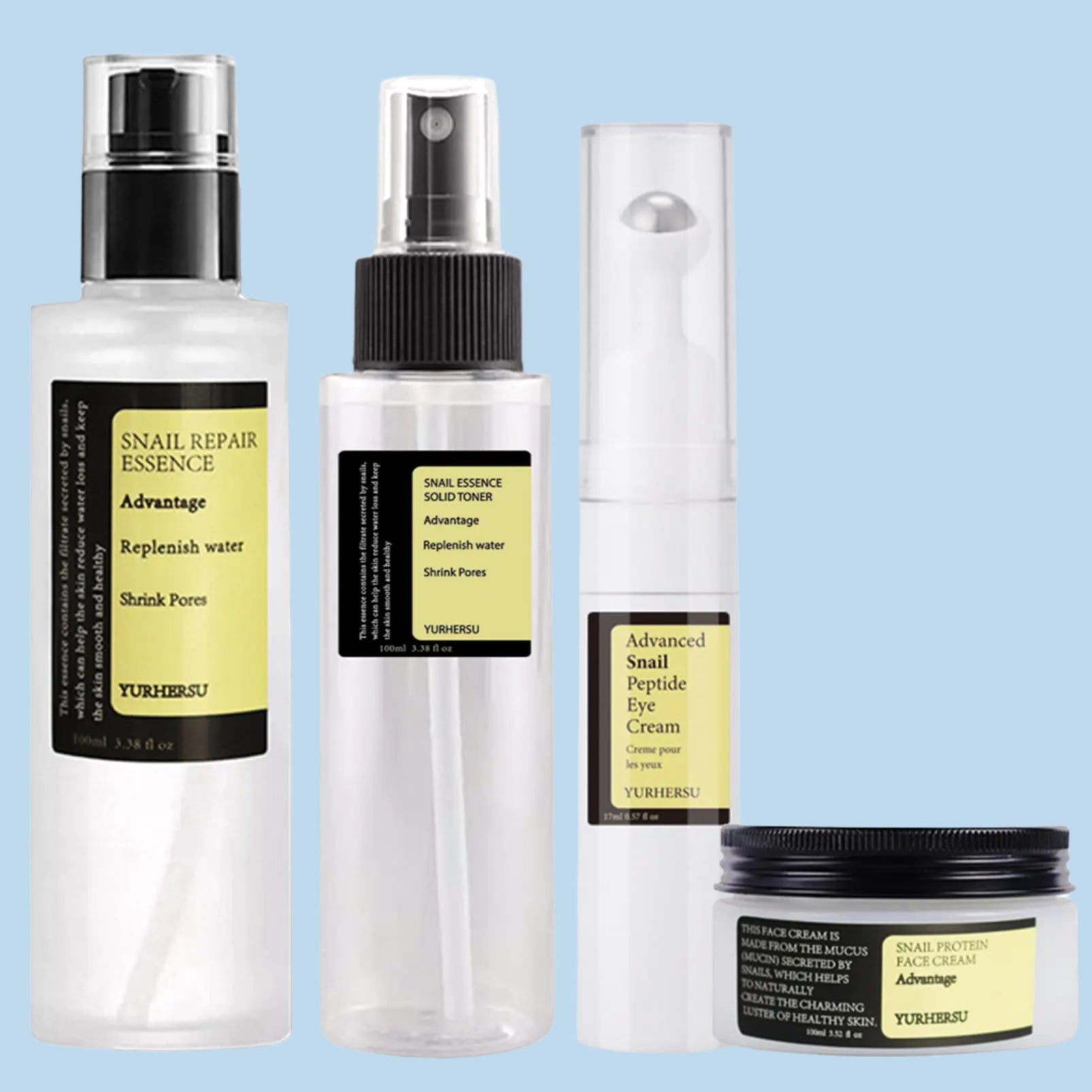Snail Mucin Skincare Set 4 Pieces